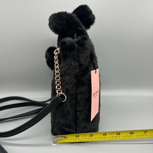 Juicy couture fluffy mini tote purse - Picture 5 of 11